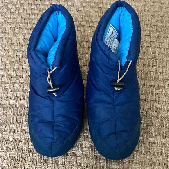 Vintage Parbat High Mountaineering Camp Blue Polar Guard Insulated Boot sz Large - Picture 4 of 11